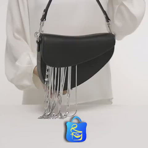 Clare-Rae Saddle Bag with Tassels on Sale