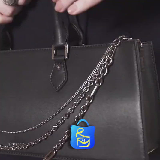 Clare-Rae Retro Chain Classic Handbag on Sale