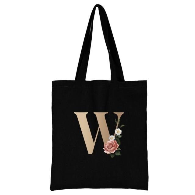 Alphabet W Grocery Bag, Bag for Shopping