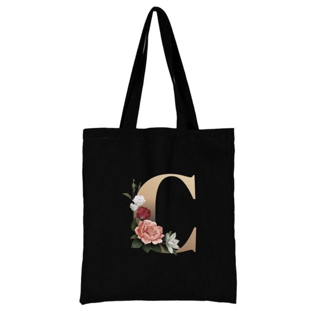Alphabet C Grocery Bag, Bag for Shopping