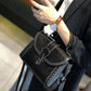 black leather handbag for women on sale