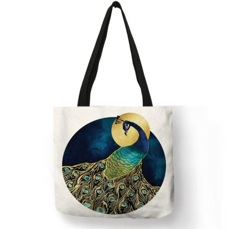 Eco-Friendly Japanese-Art Designer Tote Bag for Women On Sale