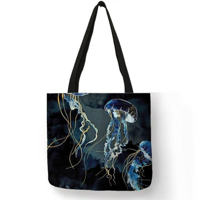 Eco-Friendly Japanese-Art Designer Tote Bag for Women on Sale 1