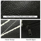Properties of a leather clutch bag