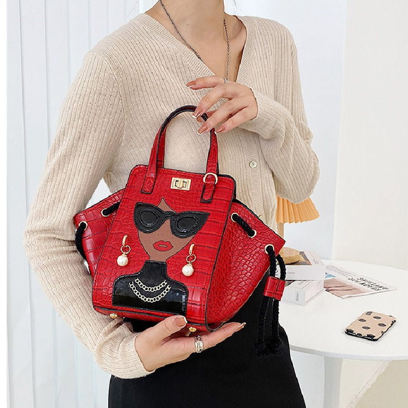 Red Quirky & Funky Handbag
