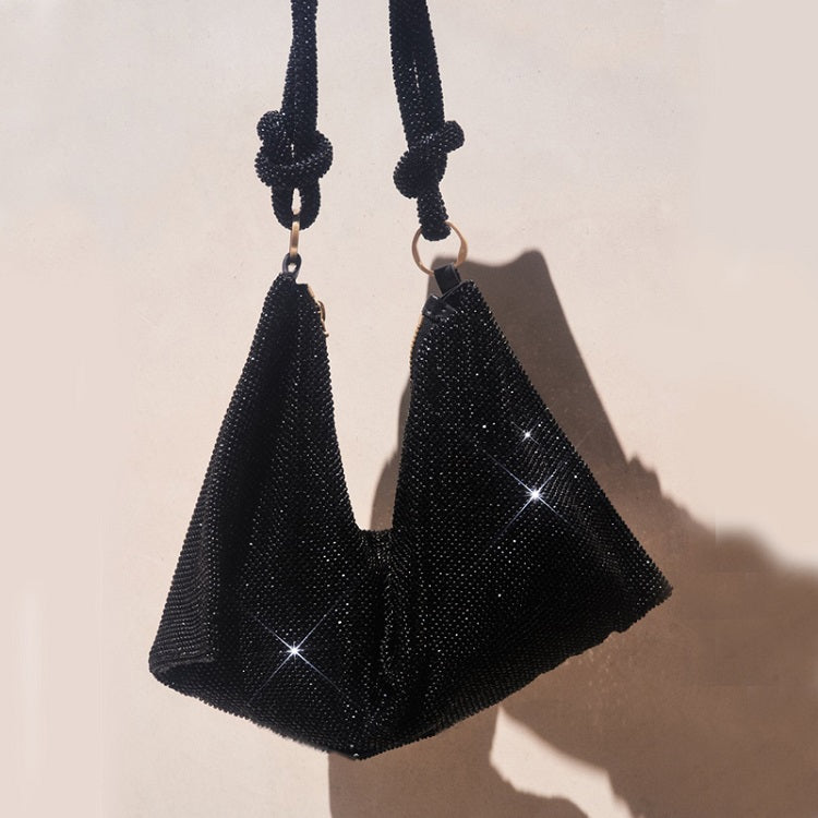 Black rhinestone bag Clearance
